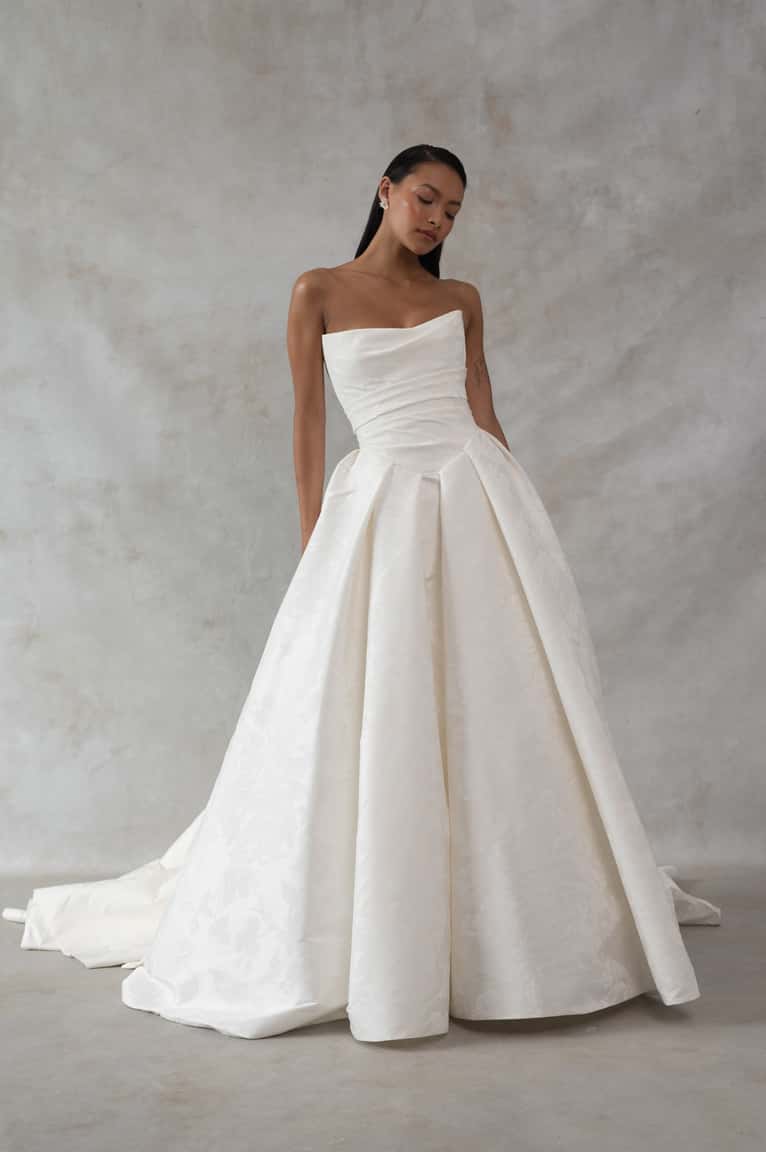 Jenny Yoo Bridal Tristan with Print