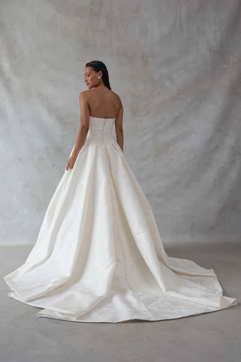 Jenny Yoo Bridal Tristan with Print
