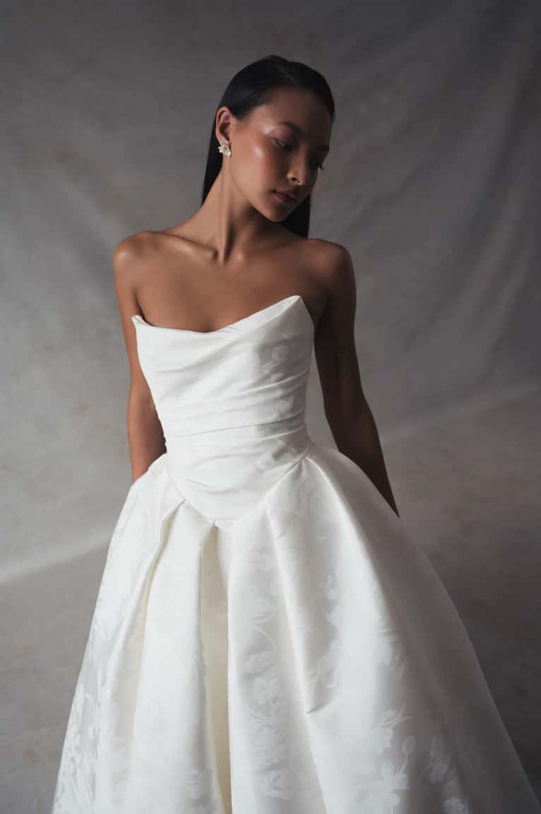 Jenny Yoo Bridal Tristan with Print